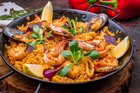 This could be a menu of original Spanish dishes that would inspire you to discover the country. The best-known Spanish cuisine outside its borders is paella, gazpacho (cold vegetable soup), potato omelette, cocido madrileño (chickpeas stewed with meat), Iberian ham, churros and tapas. But there are many other traditional recipes on Spanish ...